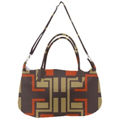 Abstract Geometric Design    Removal Strap Handbag by Eskimos