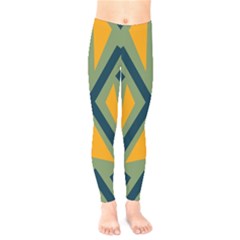 Abstract Geometric Design    Kids  Leggings by Eskimos