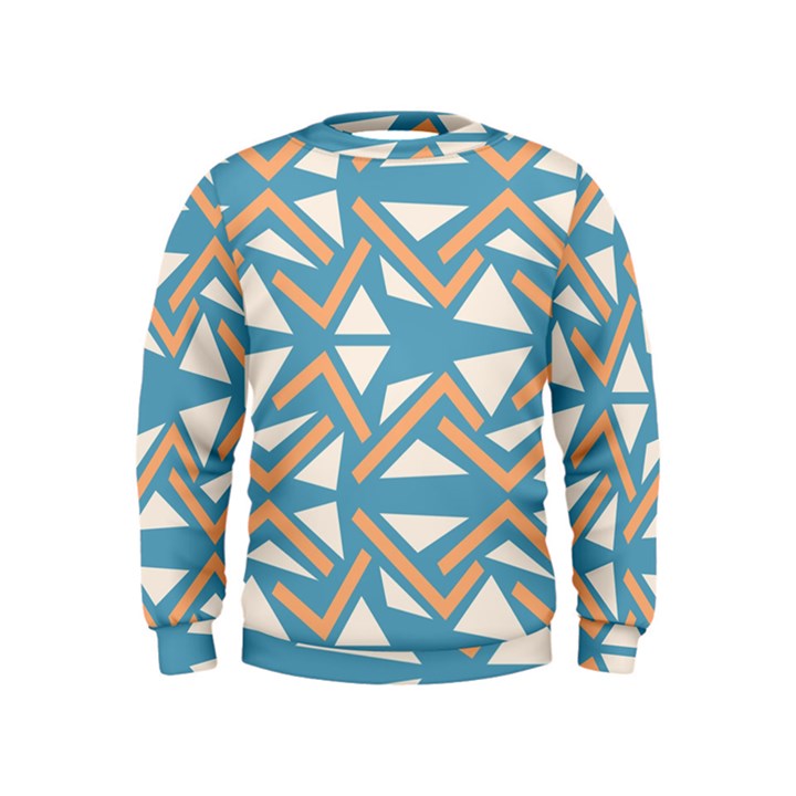 Abstract geometric design    Kids  Sweatshirt