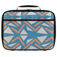 Abstract Geometric Design    Full Print Lunch Bag by Eskimos