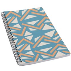 Abstract Geometric Design    5 5  X 8 5  Notebook by Eskimos