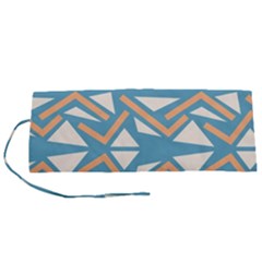 Abstract Geometric Design    Roll Up Canvas Pencil Holder (s) by Eskimos