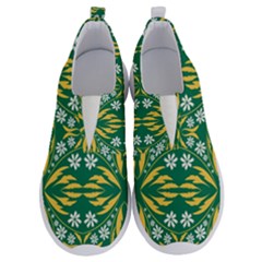 Folk Flowers Print Floral Pattern Ethnic Art No Lace Lightweight Shoes by Eskimos