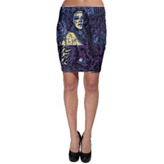 Glitch Witch Ii Bodycon Skirt by MRNStudios