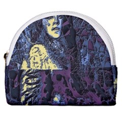 Glitch Witch Ii Horseshoe Style Canvas Pouch by MRNStudios