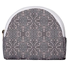 Old Style Decorative Seamless Pattern Horseshoe Style Canvas Pouch by dflcprintsclothing