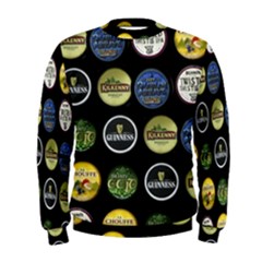 Beer Brands Logo Pattern Men s Sweatshirt by dflcprintsclothing