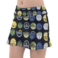 Beer Brands Logo Pattern Classic Tennis Skirt