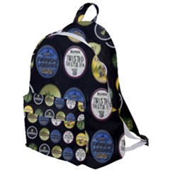 Beer Brands Logo Pattern The Plain Backpack by dflcprintsclothing