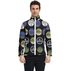 Beer Brands Logo Pattern Men s Bomber Jacket