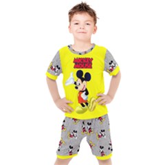 Mickey Mouse Kids  Tee And Shorts Set by mickeymouse