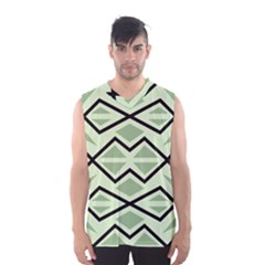 Abstract Pattern Geometric Backgrounds Men s Basketball Tank Top by Eskimos
