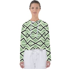 Abstract Pattern Geometric Backgrounds Women s Slouchy Sweat by Eskimos