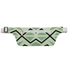 Abstract Pattern Geometric Backgrounds Active Waist Bag by Eskimos