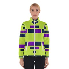 Abstract Pattern Geometric Backgrounds Women s Bomber Jacket by Eskimos