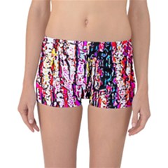 Colorful Bark Reversible Boyleg Bikini Bottoms by 3cl3ctix