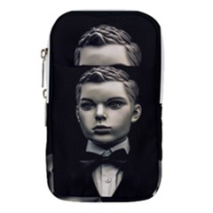 Evil Boy Manikin Portrait Waist Pouch (large) by dflcprintsclothing