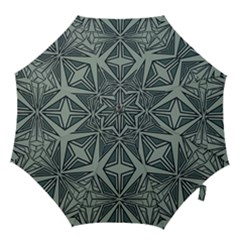 Abstract Pattern Geometric Backgrounds Hook Handle Umbrellas (large) by Eskimos