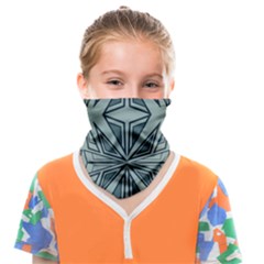 Abstract Pattern Geometric Backgrounds Face Covering Bandana (kids) by Eskimos