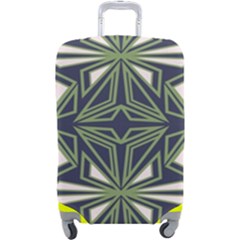 Abstract Pattern Geometric Backgrounds Luggage Cover (large)