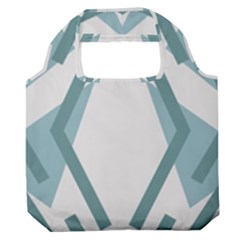 Abstract Pattern Geometric Backgrounds Premium Foldable Grocery Recycle Bag by Eskimos