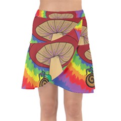 Wizard Snail Wrap Front Skirt