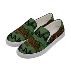 Cicada Women s Canvas Slip Ons by steampunkbabygirl