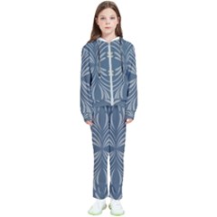 Folk Flowers Print Floral Pattern Ethnic Art Kids  Tracksuit by Eskimos