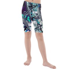 Mermay 2022 Kids  Mid Length Swim Shorts by MRNStudios