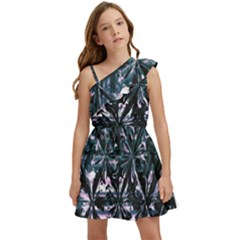 Indecisive Kids  One Shoulder Party Dress by MRNStudios