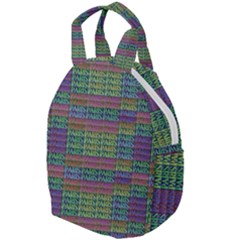 Paris Words Motif Colorful Pattern Travel Backpacks by dflcprintsclothing