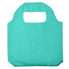 Color Turquoise Premium Foldable Grocery Recycle Bag by Kultjers