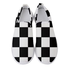 Checkers Women s Slip On Sneakers by ArtistRoseanneJones