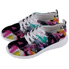 Graffiti Grunge Men s Lightweight Sports Shoes by ArtistRoseanneJones