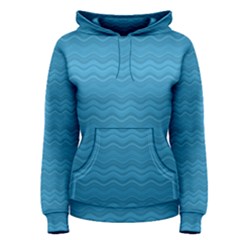 Sea Waves Women s Pullover Hoodie by Sparkle