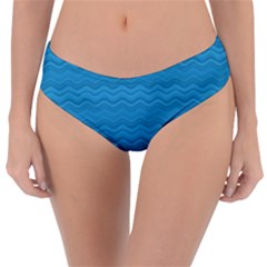 Sea Waves Reversible Classic Bikini Bottoms by Sparkle