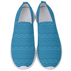 Sea Waves Men s Slip On Sneakers by Sparkle