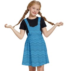 Sea Waves Kids  Apron Dress by Sparkle