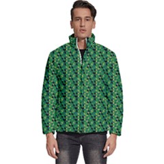 Color Spots Men s Puffer Bubble Jacket Coat by Sparkle