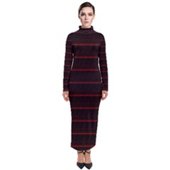 Digital Lines Turtleneck Maxi Dress by Sparkle