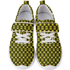 Glow Pattern Men s Velcro Strap Shoes