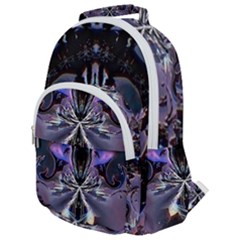 The High Priestess Card Rounded Multi Pocket Backpack by MRNStudios