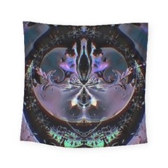 The High Priestess Card Square Tapestry (small) by MRNStudios