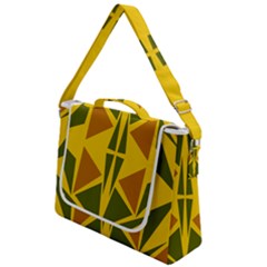  Abstract Geometric Design   Geometric Fantasy  Terrazzo  Box Up Messenger Bag by Eskimos