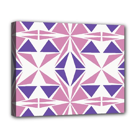 Abstract Pattern Geometric Backgrounds  Deluxe Canvas 20  X 16  (stretched) by Eskimos