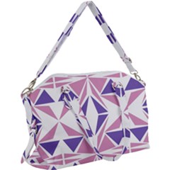 Abstract Pattern Geometric Backgrounds  Canvas Crossbody Bag by Eskimos