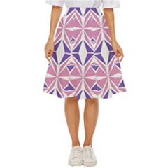 Abstract Pattern Geometric Backgrounds  Classic Short Skirt by Eskimos