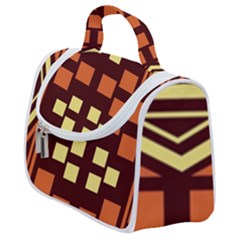 Abstract Pattern Geometric Backgrounds  Satchel Handbag by Eskimos