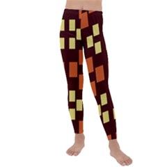 Abstract pattern geometric backgrounds  Kids  Lightweight Velour Leggings