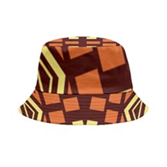 Abstract pattern geometric backgrounds  Inside Out Bucket Hat